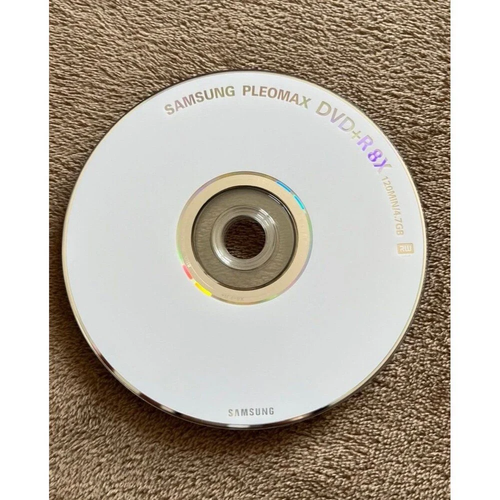 Samsung pleomax dvd+r